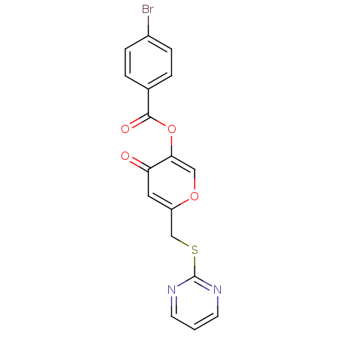Chemical structure of BindingDB Monomer ID 50393919