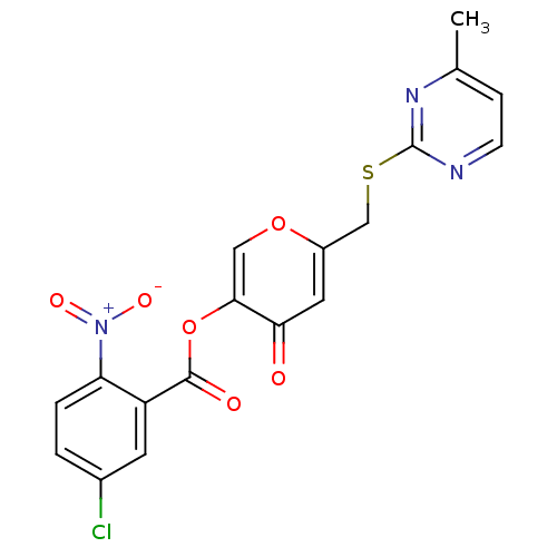 Chemical structure of BindingDB Monomer ID 50393927