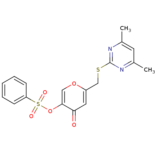 Chemical structure of BindingDB Monomer ID 50393940