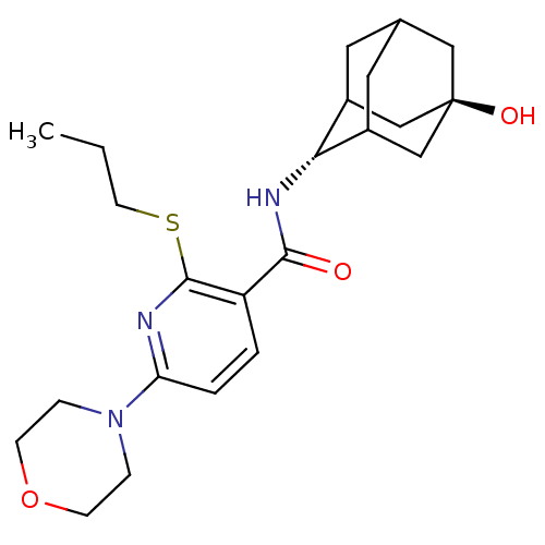 Chemical structure of BindingDB Monomer ID 50394017