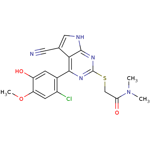 Chemical structure of BindingDB Monomer ID 50394054