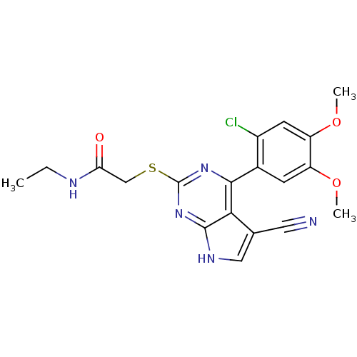 Chemical structure of BindingDB Monomer ID 50394058