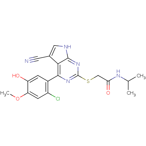Chemical structure of BindingDB Monomer ID 50394059