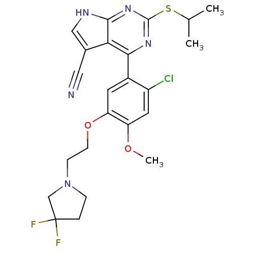 Chemical structure of BindingDB Monomer ID 50394060