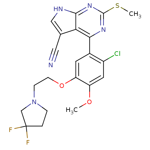 Chemical structure of BindingDB Monomer ID 50394063