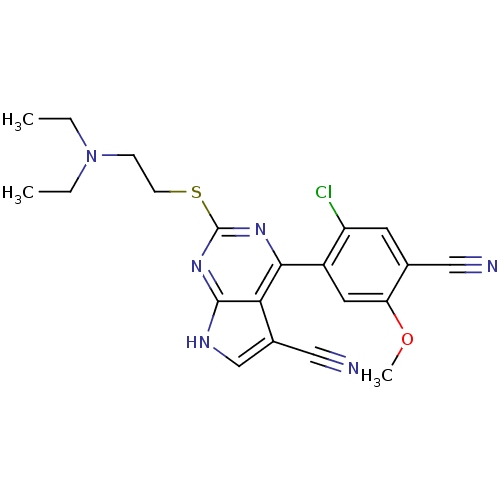 Chemical structure of BindingDB Monomer ID 50394086
