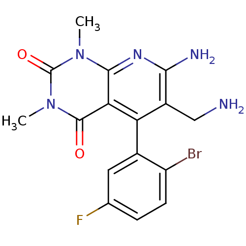 Chemical structure of BindingDB Monomer ID 50394243