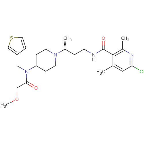 Chemical structure of BindingDB Monomer ID 50394599