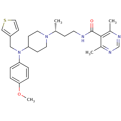 Chemical structure of BindingDB Monomer ID 50394605
