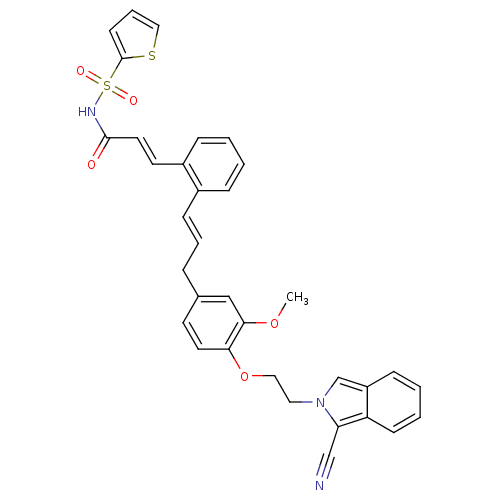 Chemical structure of BindingDB Monomer ID 50394645