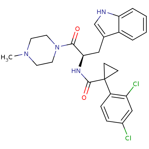 Chemical structure of BindingDB Monomer ID 50394822