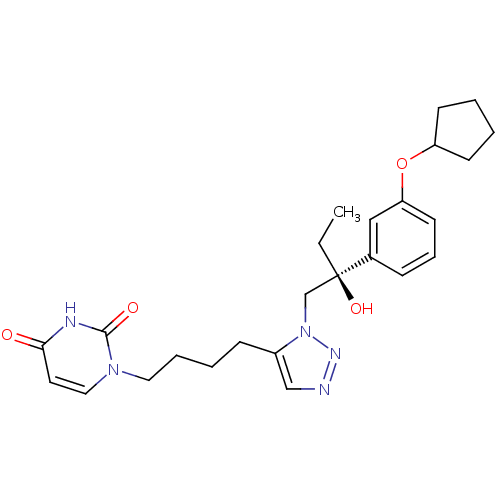Chemical structure of BindingDB Monomer ID 50395043