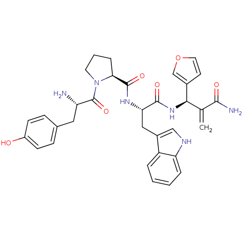 Chemical structure of BindingDB Monomer ID 50395059