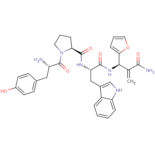 Chemical structure of BindingDB Monomer ID 50395060