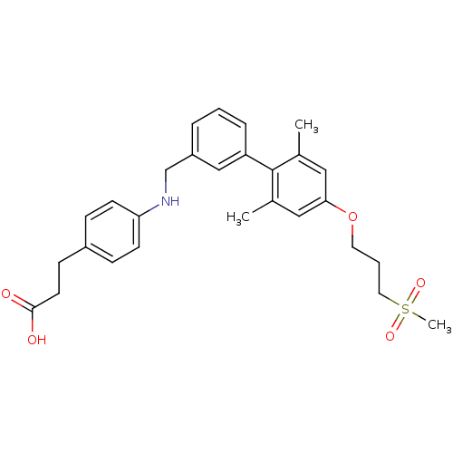 Chemical structure of BindingDB Monomer ID 50395070