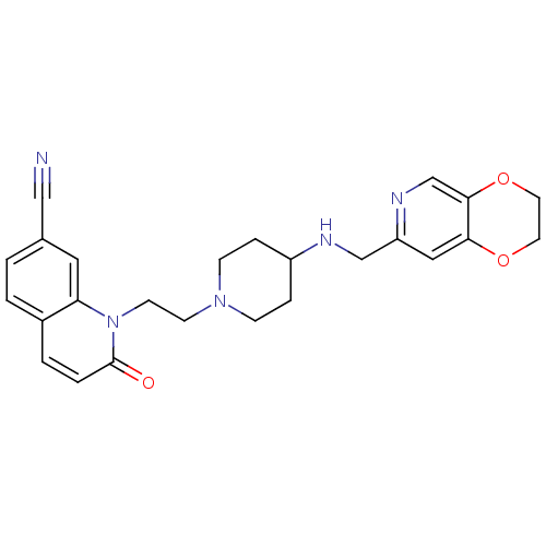 Chemical structure of BindingDB Monomer ID 50395400