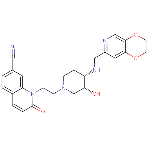 Chemical structure of BindingDB Monomer ID 50395417