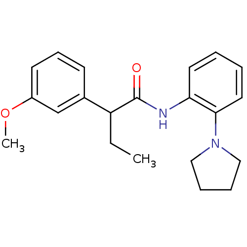 Chemical structure of BindingDB Monomer ID 50395501