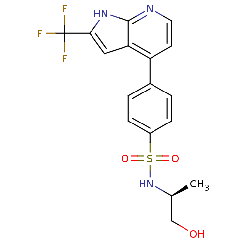 Chemical structure of BindingDB Monomer ID 50395521