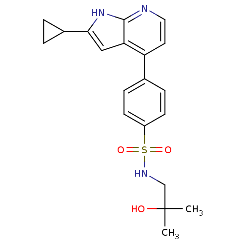 Chemical structure of BindingDB Monomer ID 50395524