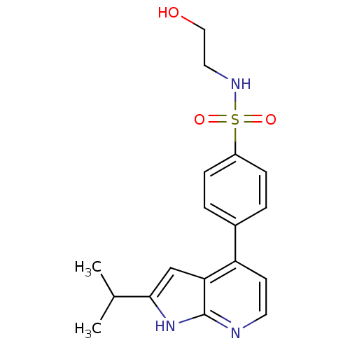 Chemical structure of BindingDB Monomer ID 50395526