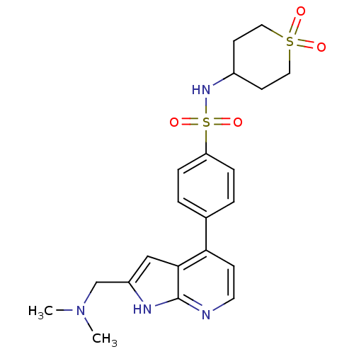 Chemical structure of BindingDB Monomer ID 50395534