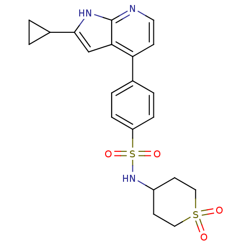 Chemical structure of BindingDB Monomer ID 50395536