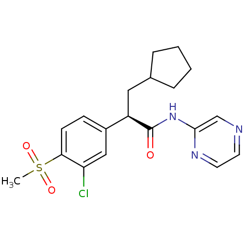 Chemical structure of BindingDB Monomer ID 50395541