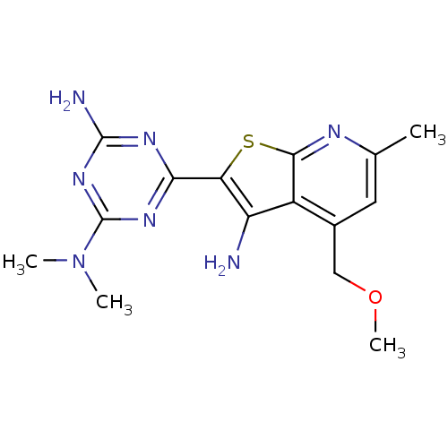 Chemical structure of BindingDB Monomer ID 50395551