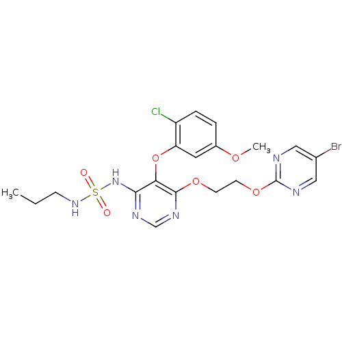 Chemical structure of BindingDB Monomer ID 50395619