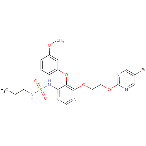 Chemical structure of BindingDB Monomer ID 50395620