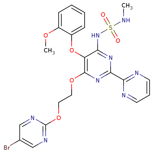 Chemical structure of BindingDB Monomer ID 50395649