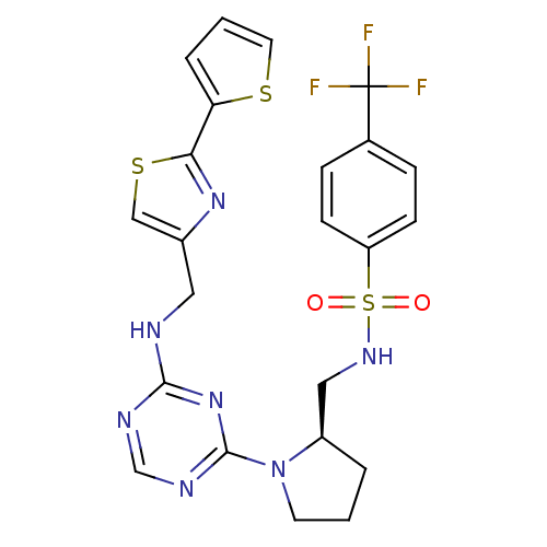 Chemical structure of BindingDB Monomer ID 50395721