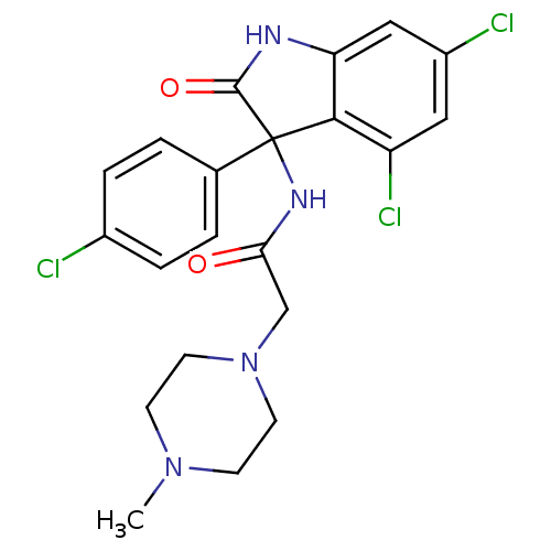 Chemical structure of BindingDB Monomer ID 50395744