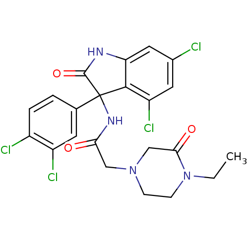 Chemical structure of BindingDB Monomer ID 50395762