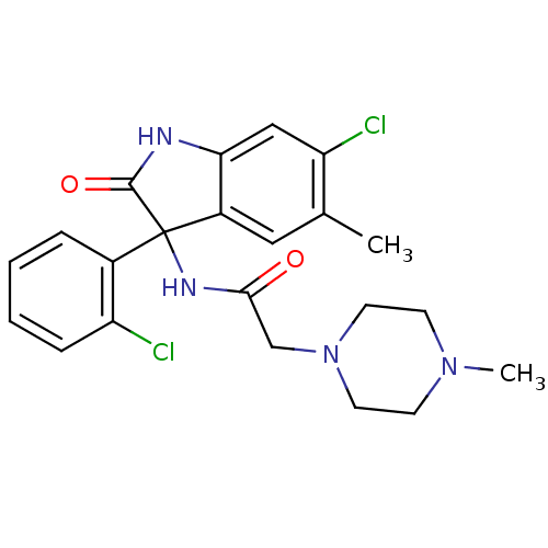 Chemical structure of BindingDB Monomer ID 50395769