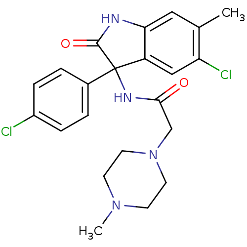 Chemical structure of BindingDB Monomer ID 50395774