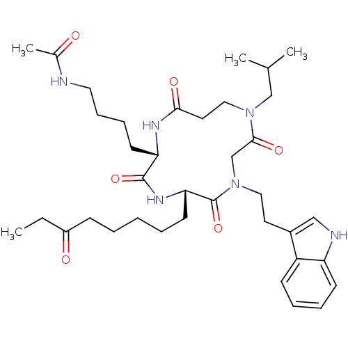 Chemical structure of BindingDB Monomer ID 50396043