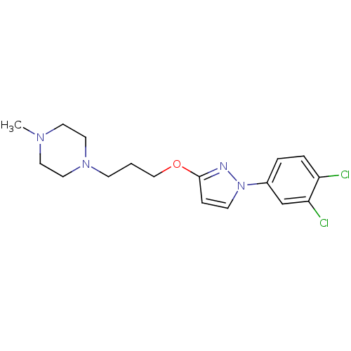 Chemical structure of BindingDB Monomer ID 50396383