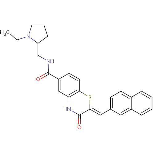 Chemical structure of BindingDB Monomer ID 50396517