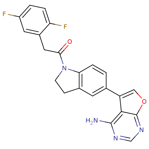Chemical structure of BindingDB Monomer ID 50396547