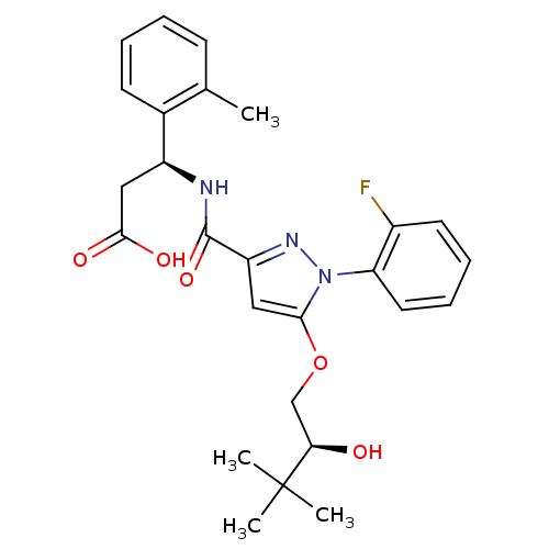 Chemical structure of BindingDB Monomer ID 50396560