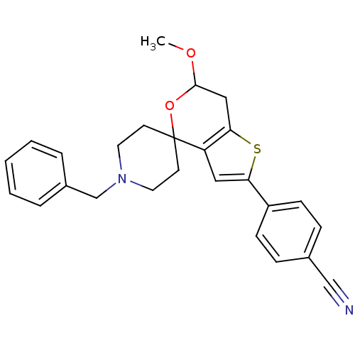 Chemical structure of BindingDB Monomer ID 50396889