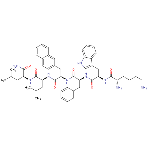 Chemical structure of BindingDB Monomer ID 50396894