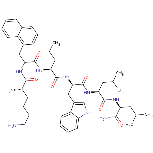 Chemical structure of BindingDB Monomer ID 50396904