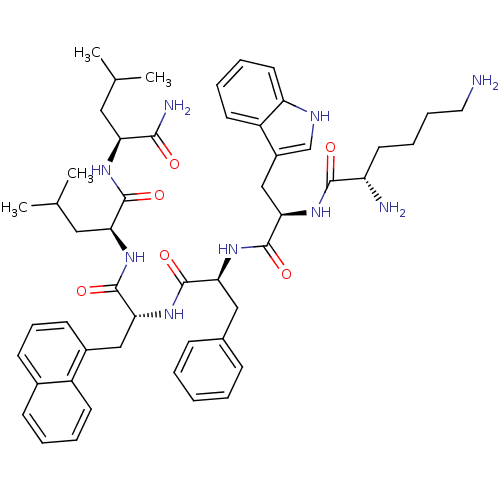 Chemical structure of BindingDB Monomer ID 50396916