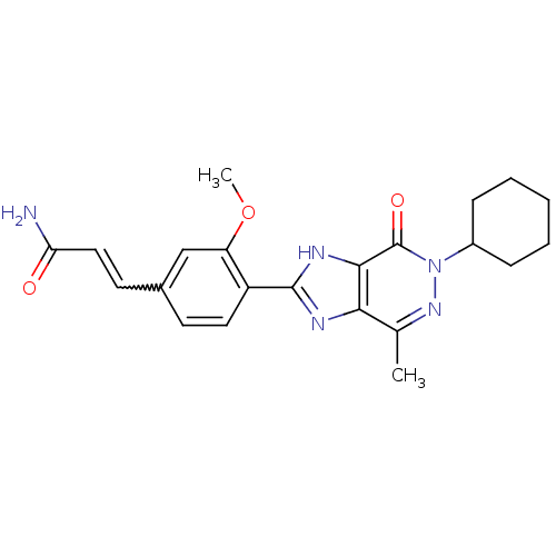 Chemical structure of BindingDB Monomer ID 50397058