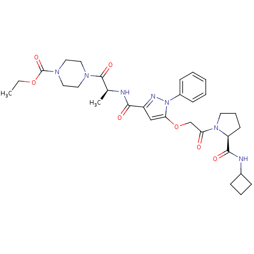 Chemical structure of BindingDB Monomer ID 50397147