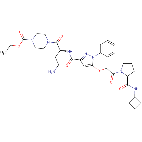 Chemical structure of BindingDB Monomer ID 50397155