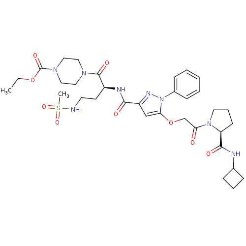 Chemical structure of BindingDB Monomer ID 50397158